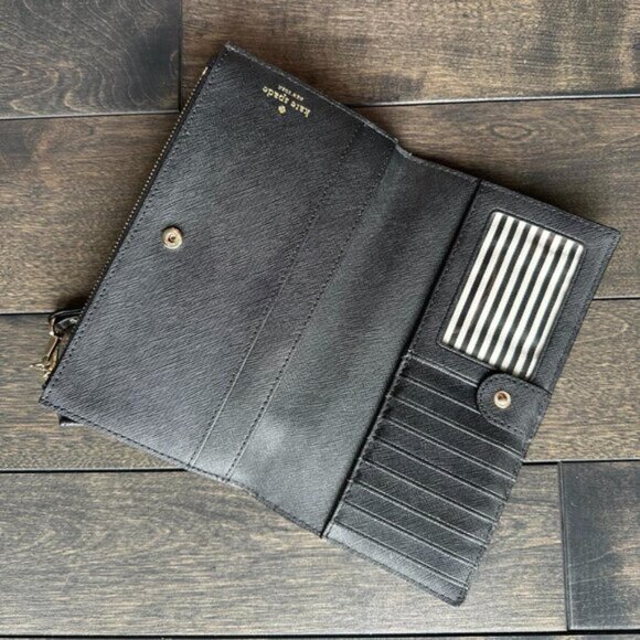 Kate Spade Leather Wristlet Wallet - Picture 3 of 4